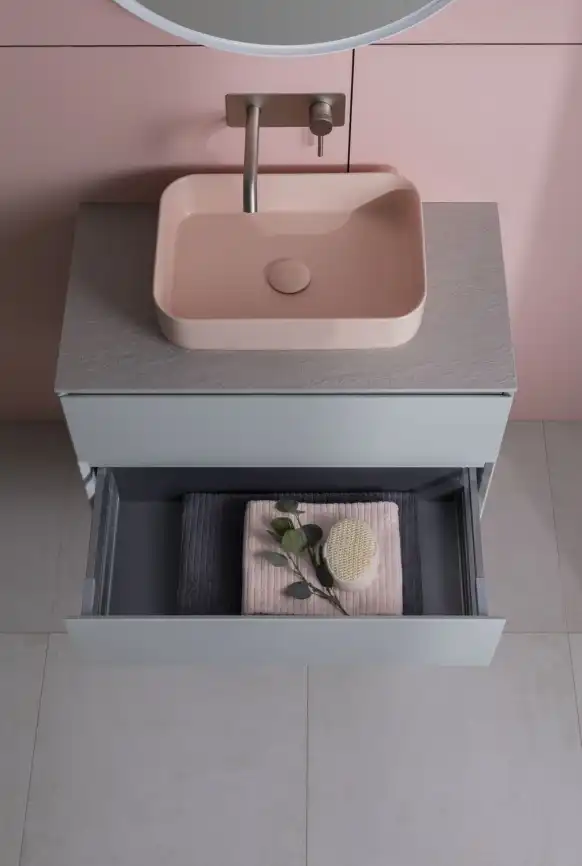 Тумба под раковину Allen Brau Infinity 85 1.21001.PWM папирус матовый фото 23