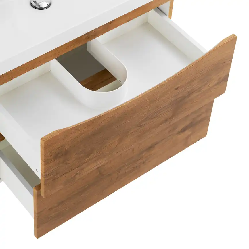 Тумба под раковину BelBagno MARINO-700-2C-SO-RN-P подвесная Rovere Nature фото 7