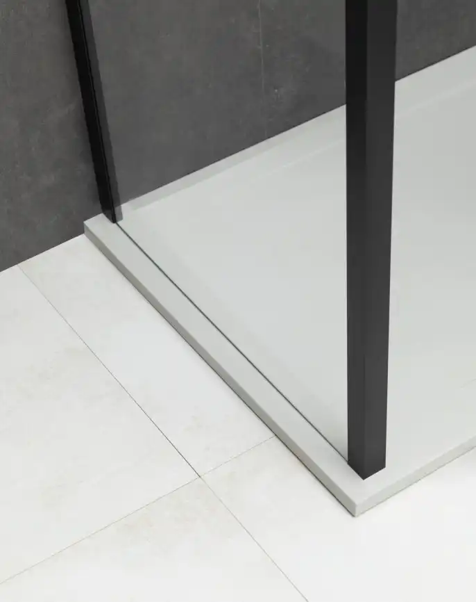 Душевой уголок Allen Brau Priority 120x100 3.31009.BBA + 3.31021.BBA черный браш фото 5