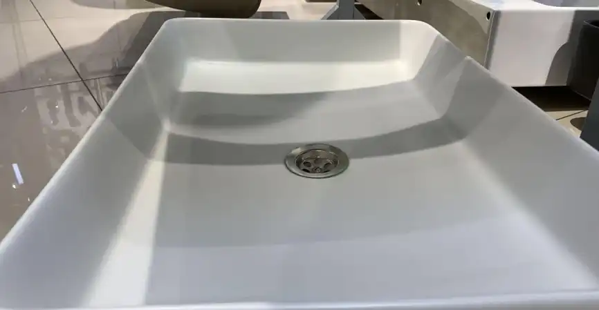 Раковина AVS Кристел 60х41 белая матовая фото 3