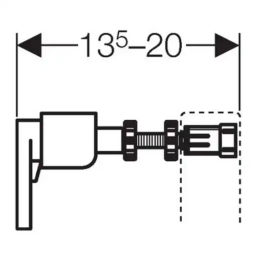 Комплект крепления для инсталляций к стене Geberit Duofix 111.815.00.1 фото 3