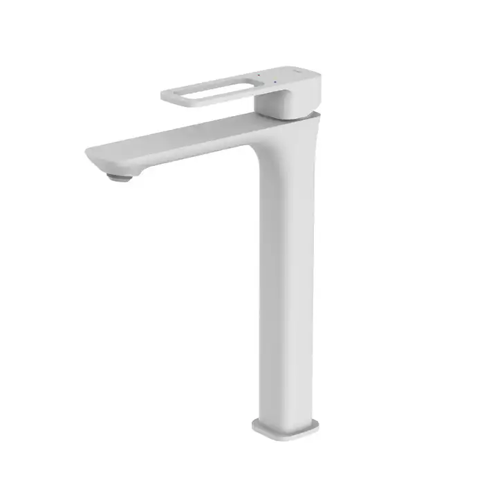 Смеситель для раковины IDDIS Slide SLIWT01i01 высокий цвет, Матовый белый фото 1