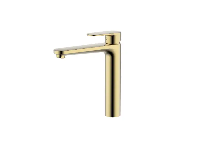 Смеситель для раковины Aquatek Ника AQ1804BG, Золото матовое фото 3