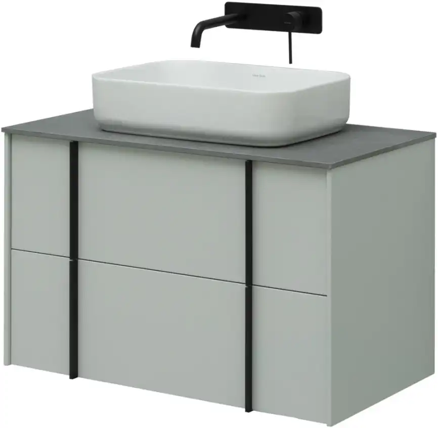 Тумба под раковину Allen Brau Reality 80 1.32005.PWM папирус матовый фото 11