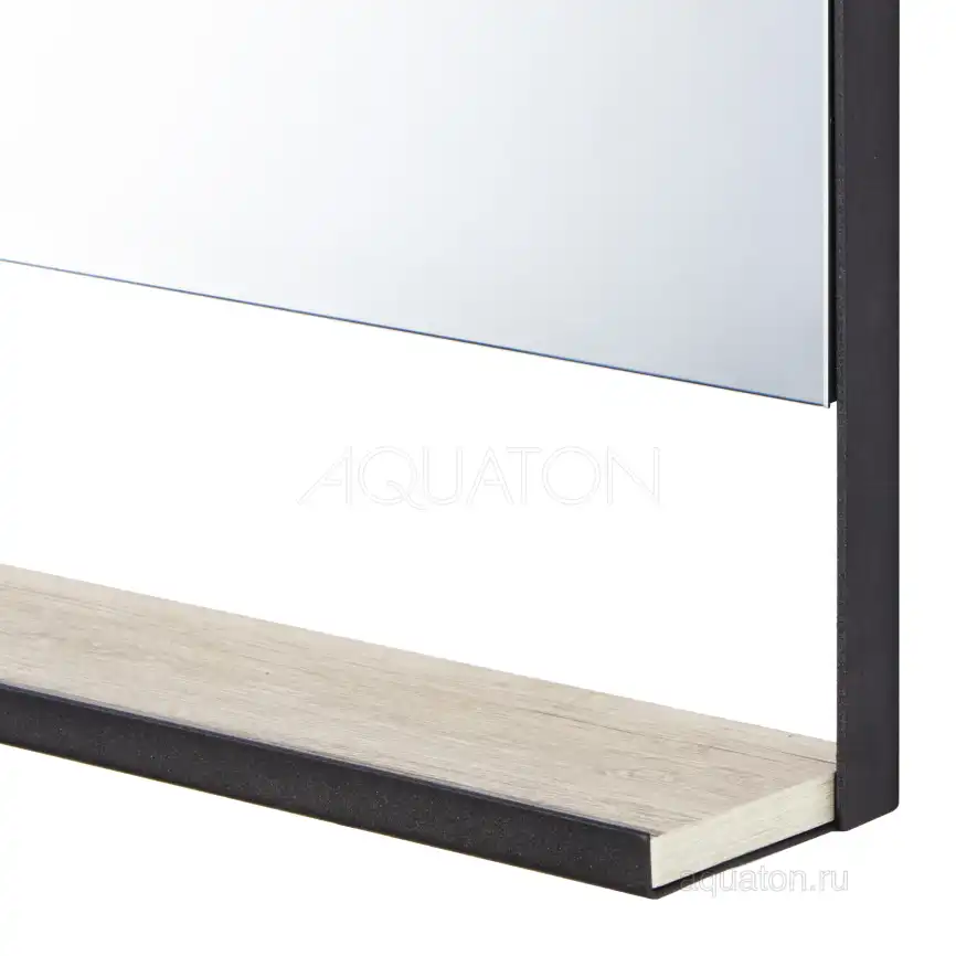 Зеркало Aquaton Лофт Урбан 65х80 1A254102LQX50 без подсветки, Дерево светлое фото 3