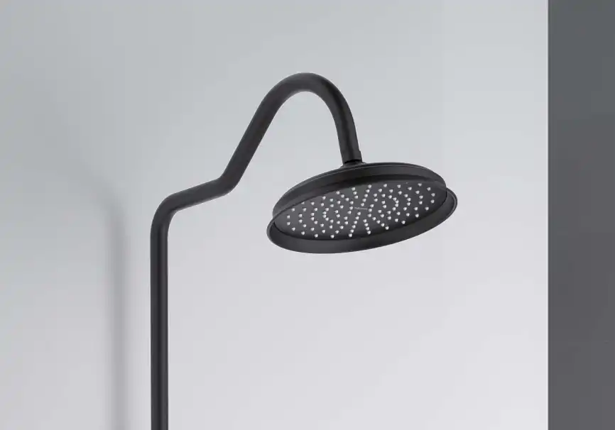 Душевая система Aquatek КЛАССИК AQ2543MB с термостатом, Черный матовый фото 6