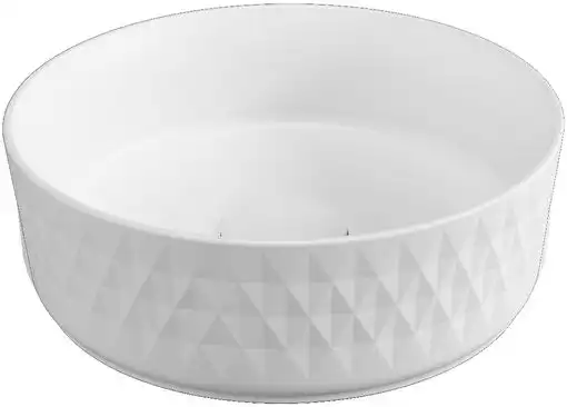 Раковина накладная Allen Brau Fantasy 36х36х12 4.11033.21, Белая глянцевая фото 1