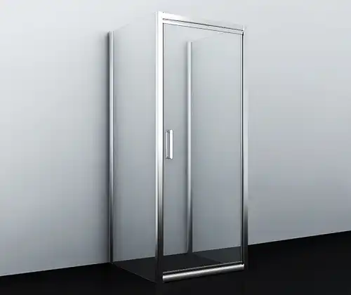 Душевой уголок WasserKRAFT Salm 27I 90х90 27I43 профиль Хром стекло Прозрачное фото 1