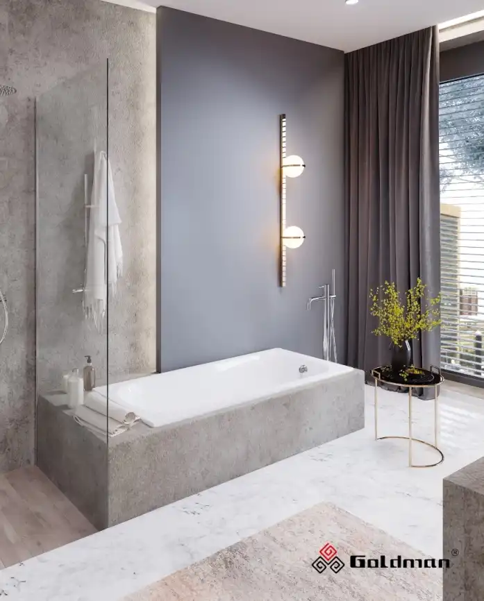 Чугунная ванна Goldman CLASSIC 170х70 с ножками, Белая фото 4