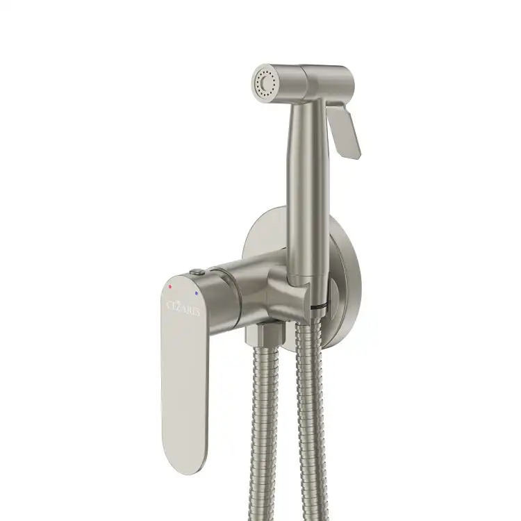 Гигиенический душ со смесителем Cezares STYLUS-DIF-IN, Сатин фото 1