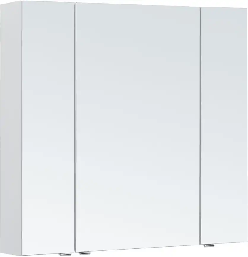 Зеркальный шкаф Aquanet Алвита new 90 белый матовый, 303897 фото 1