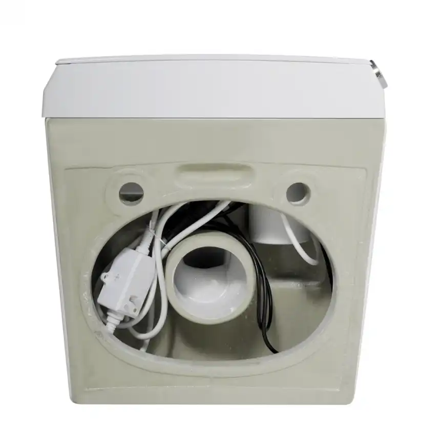 Электронный подвесной унитаз-биде ABBER Bequem AC1119S, белый фото 9