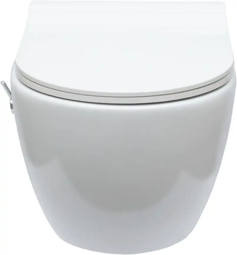 Унитаз подвесной Logan Logan L5W CITY с функцией биде 019100-u-01, белый фото 5