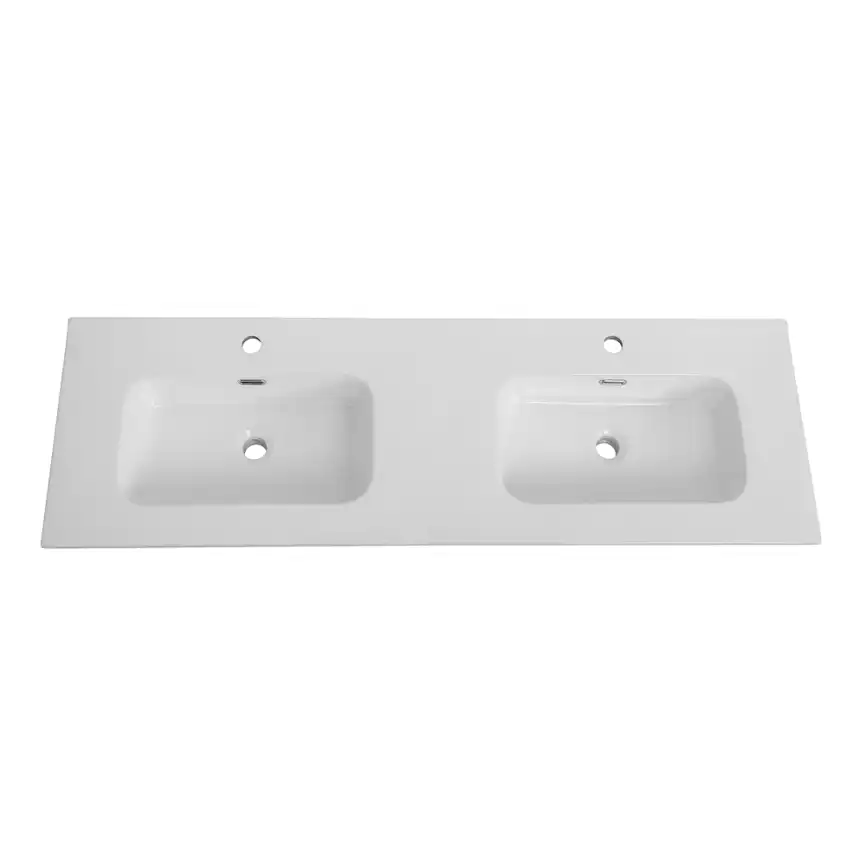 Керамическая раковина с двумя чашами CEZARES CZR-8095-140-2 фото 4