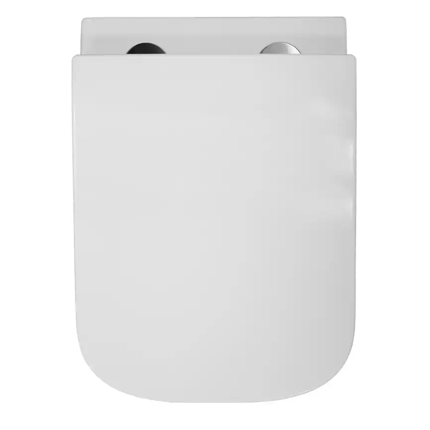 Подвесной унитаз Azario Pro PRO-002 безободковый, с сиденьем микролифт, Белый глянцевый фото 10