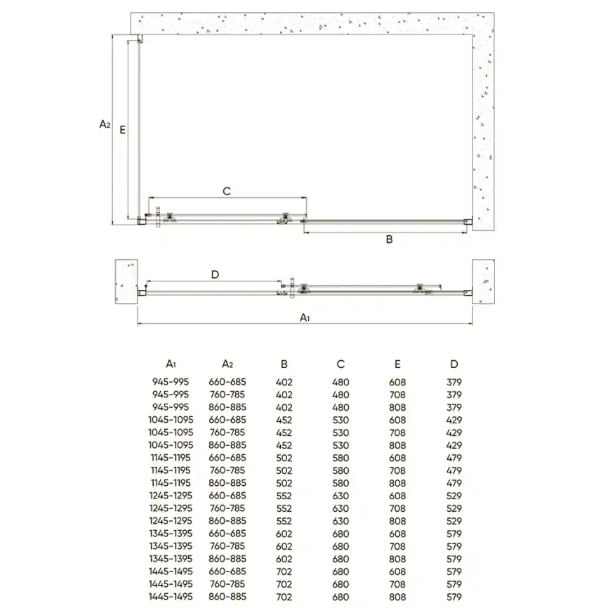Душевой уголок Veconi Rovigo RV-072B 120х70х190, профиль Черный, стекло прозрачное (RV072B-12070-01-C4) фото 3