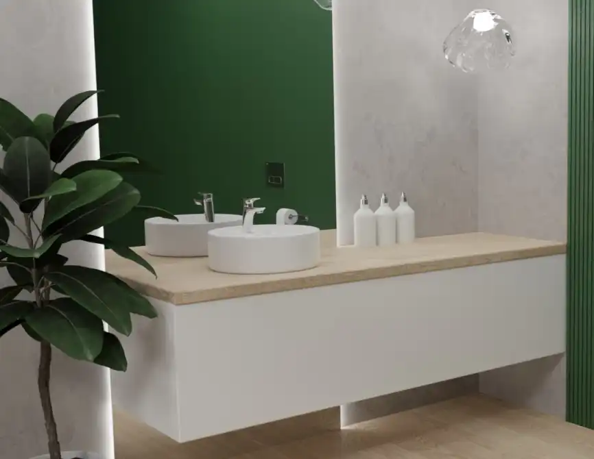 Раковина накладная Aquatek Европа 40,5х40,5х14 AQ5212-00, Белая фото 9