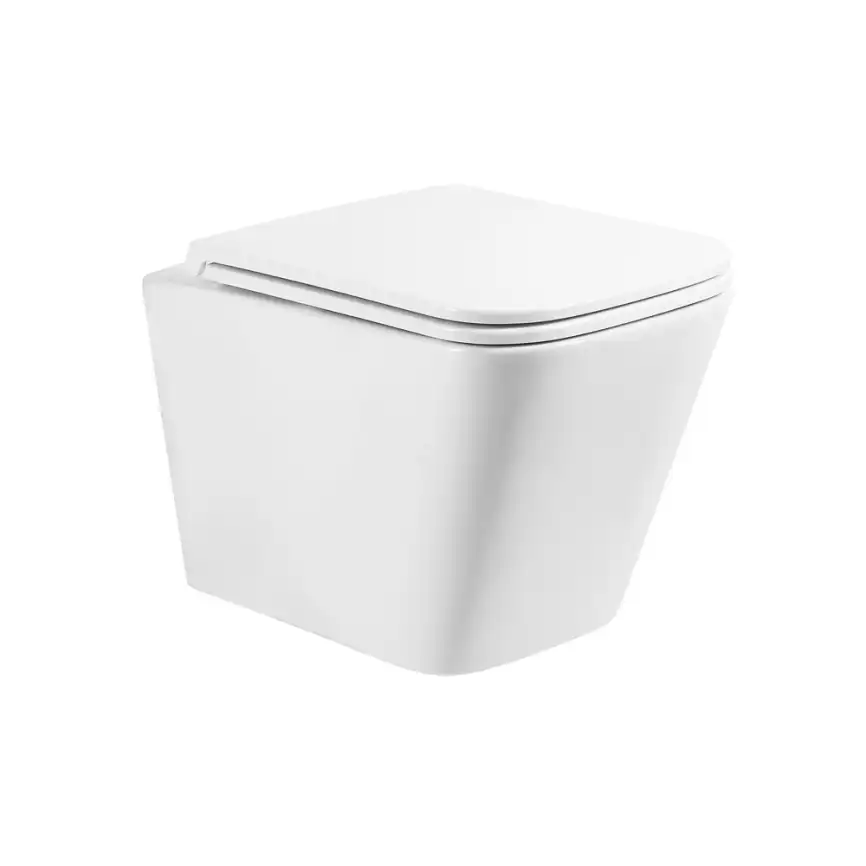 Подвесной унитаз BelBagno ARDENTE-R BB520CH-TOR, безободковый, со смывом Торнадо, Белый фото 1