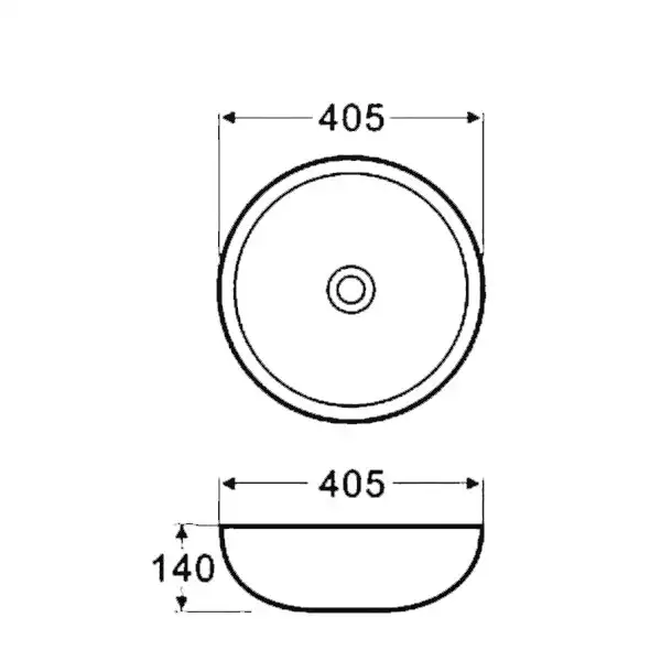 Раковина накладная Azario 405х405х140 AZ-3216, цвет Белый фото 3