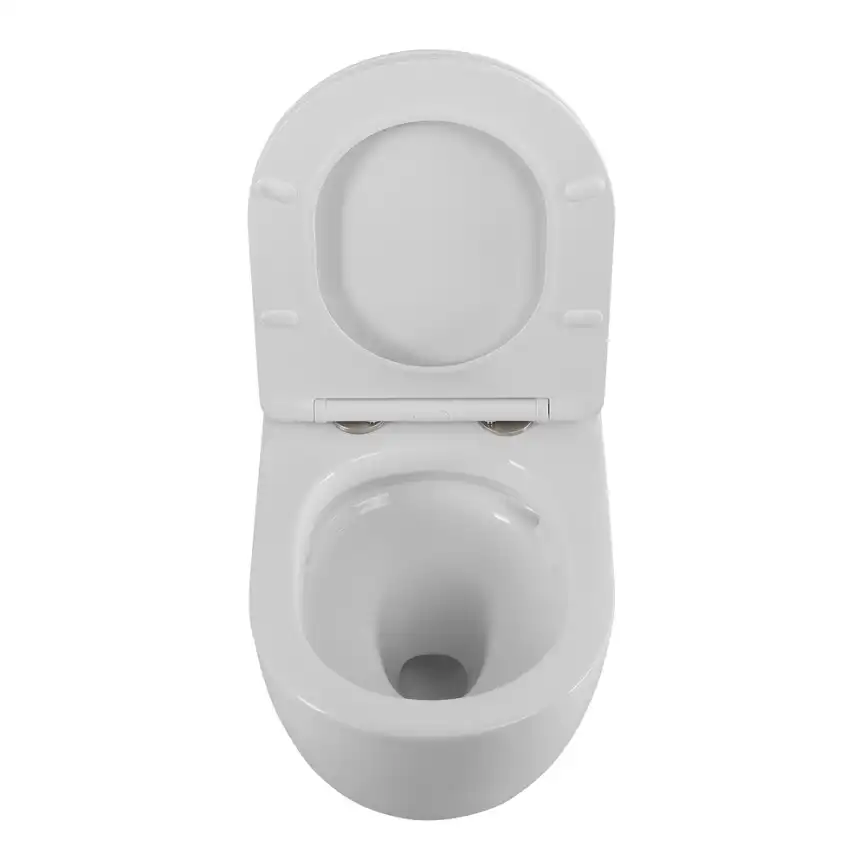 Подвесной унитаз CEZARES STYLUS-TOR CZR-6601-TH-TOR/SC, со смывом TORNADO, с сиденьем микролифт фото 7