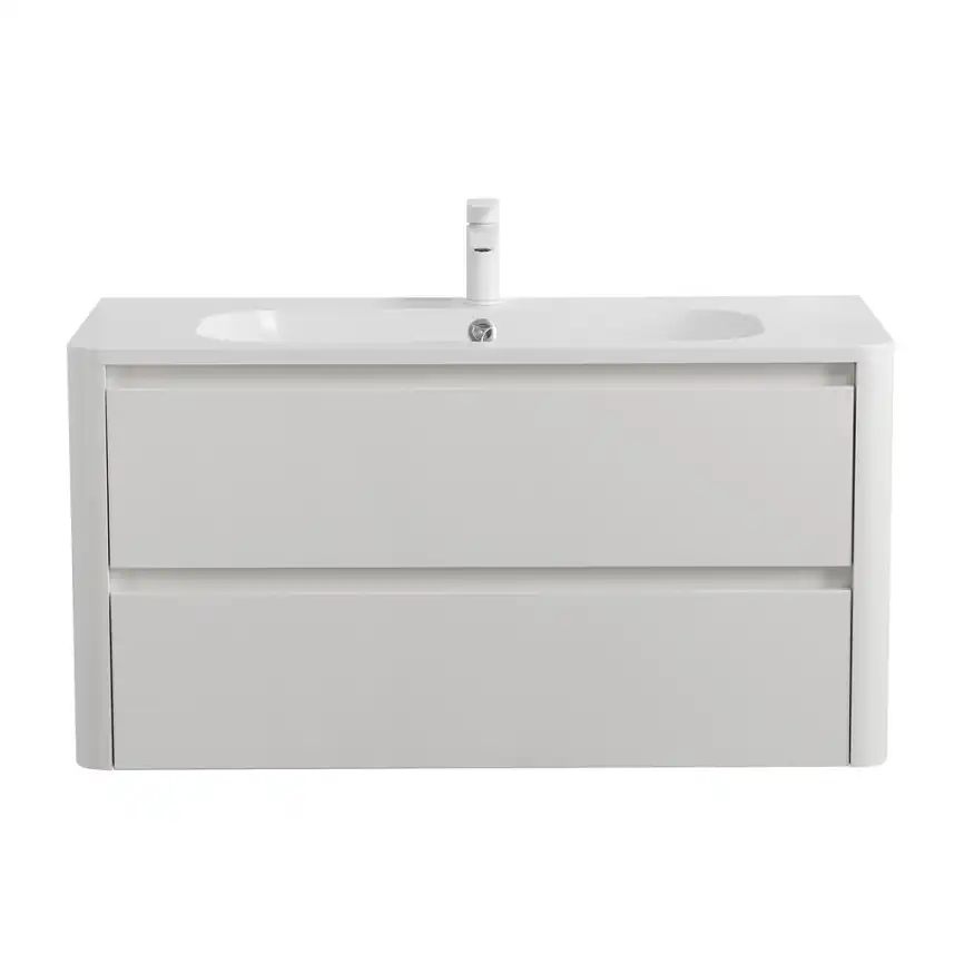 Тумба под раковину Cezares RELAX 100 см, RELAX-1000-2C-SO-BL , Bianco Lucido фото 1