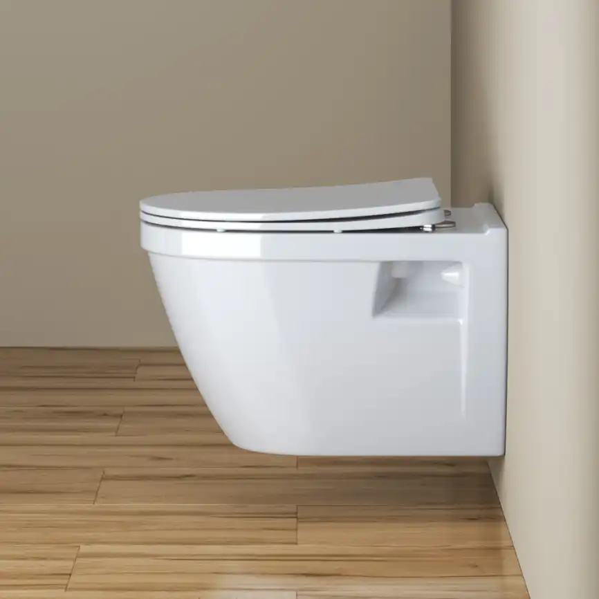 Подвесной унитаз BelBagno LOTO BB070CHR/SC, безободковый, с сиденьем микролифт, Белый фото 9