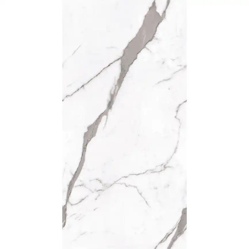 Керамогранит AVS Great Statuario 60x120 полированный, белый фото 5