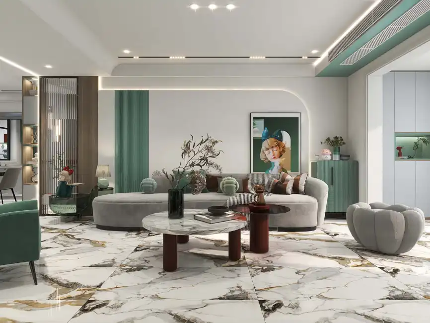 Керамогранит AZARIO COLOMBIA GOLD 60x120 Carving (H18004012G) фото 6