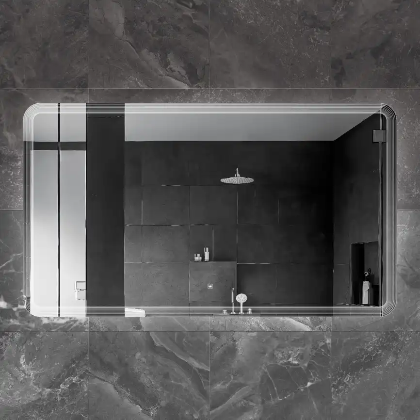 Зеркало Cezares CZR-SPC-DUET-1400-800-LED-TCH фото 3