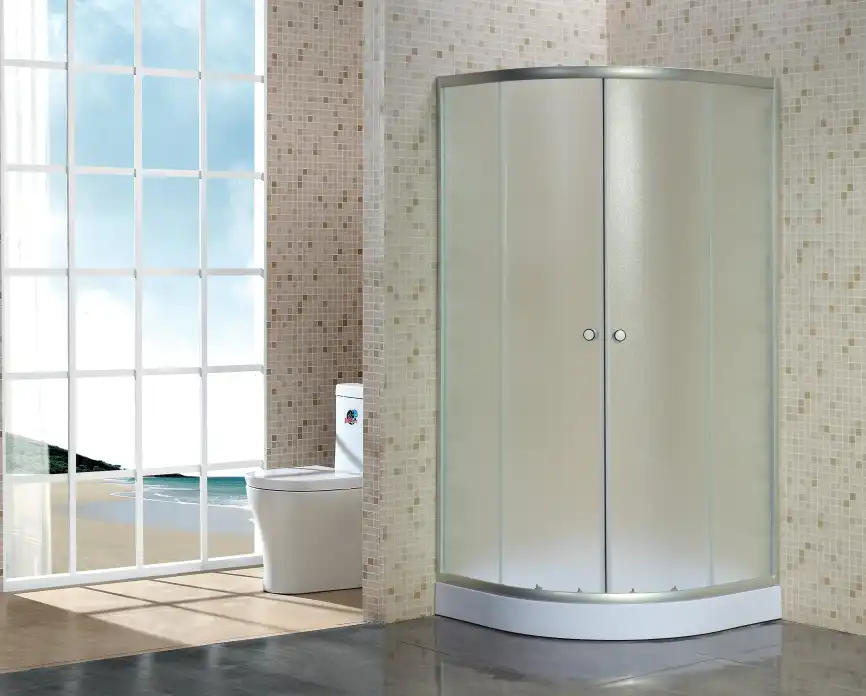 Душевой уголок Niagara Eco 80х80 NG-003-14 низкий 13 см поддон стекло МАТОВОЕ фото 2