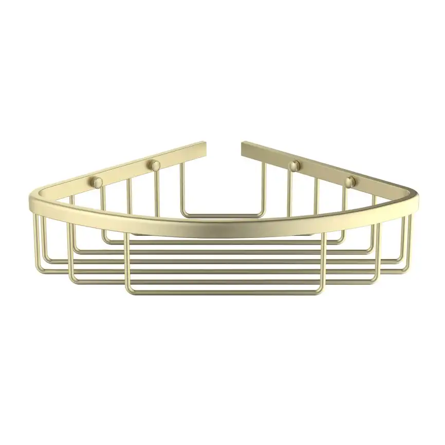 Полка для душа угловая Aquatek AQ4906BG, Золото матовое фото 1