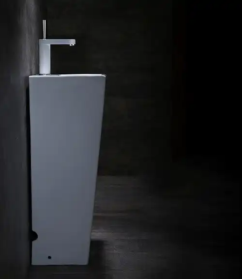 Раковина CeramaLux NB147 340х335х820 Напольная цвет Белый фото 4