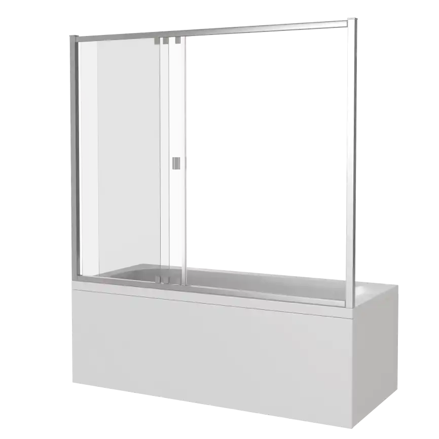 Шторка для ванны Good Door SCREEN WTW-150-C-CH 150 см, ПД00094, профиль Хром, стекло Прозрачное фото 3
