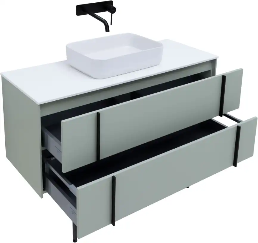 Тумба под раковину Allen Brau Reality 120 1.32008.PWM папирус матовый фото 9