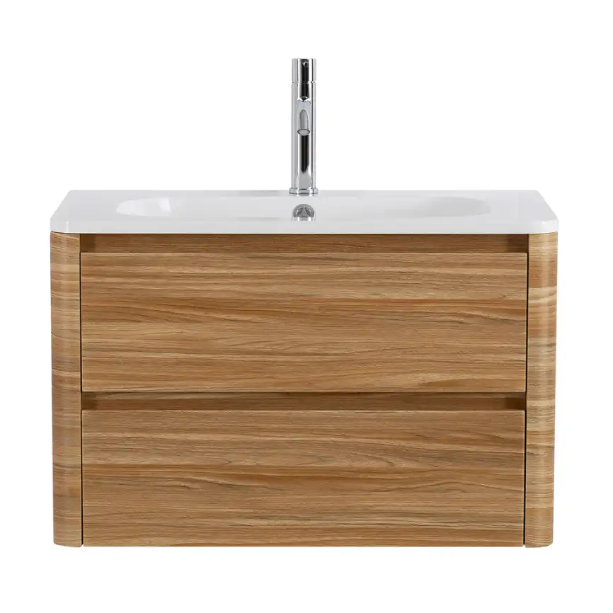 Тумба под раковину Cezares RELAX 80 см, RELAX-800-2C-SO-RC-P , Дуб карамельный фото 1