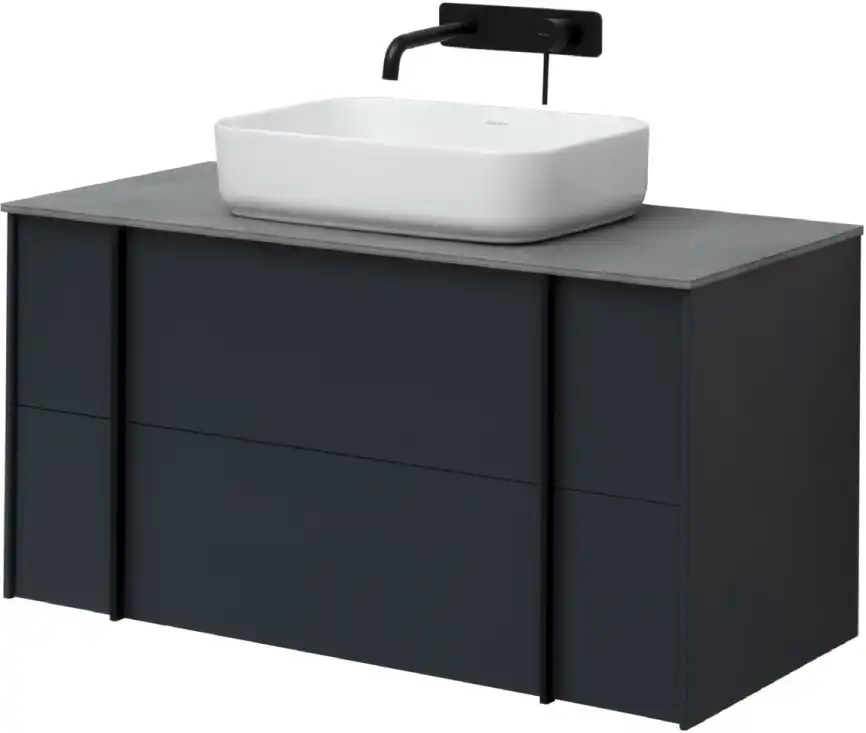Тумба под раковину Allen Brau Reality 100 1.32007.AM антрацит матовый фото 19
