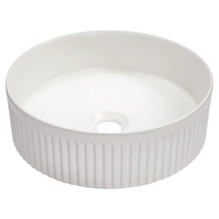 Раковина AVS Нэнси 36x36 белая матовая фото 3