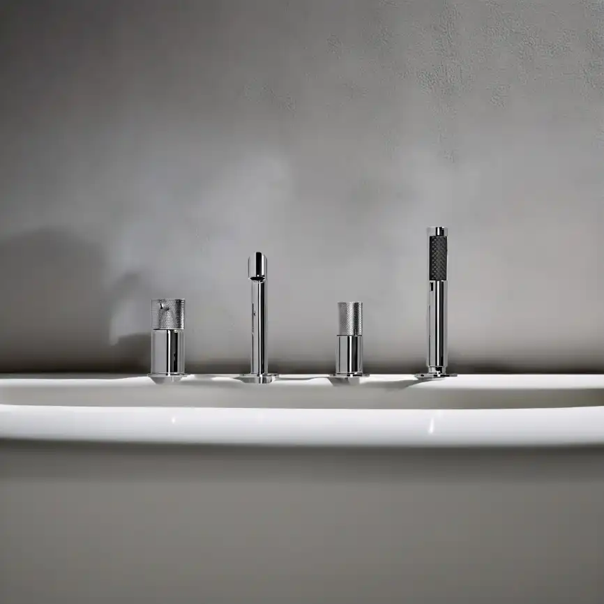 Смеситель на борт ванны AVS SEEME 811-312-CR, хром фото 14