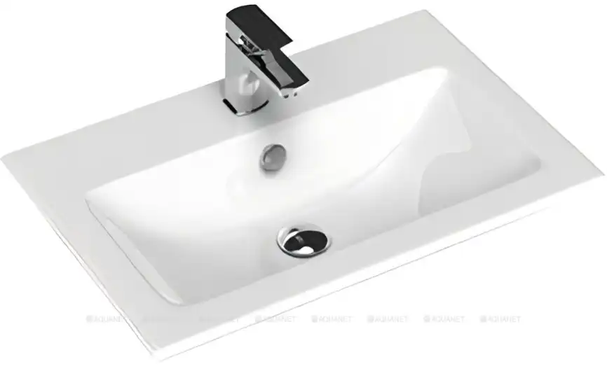 Раковина Sanovit Practico 60 44060, Белая глянцевая фото 1