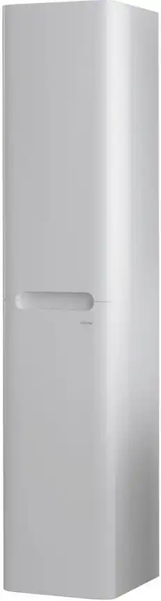 Шкаф-пенал для ванной Grossman Адель 32 подвесной, белый глянцевый (303201) фото 5