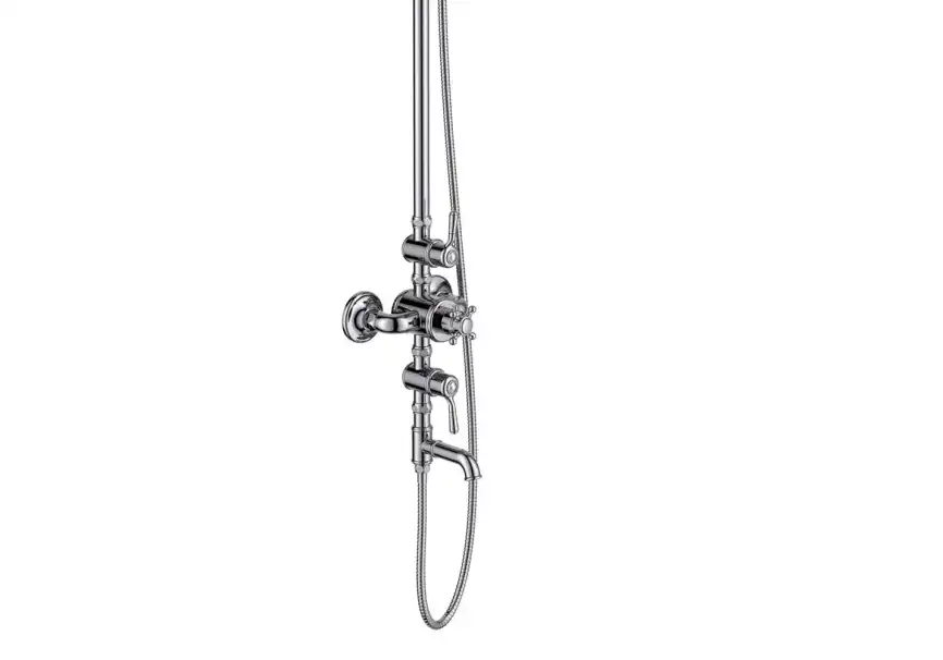 Душевая система Aquatek КЛАССИК AQ2543CR с термостатом, Хром фото 4