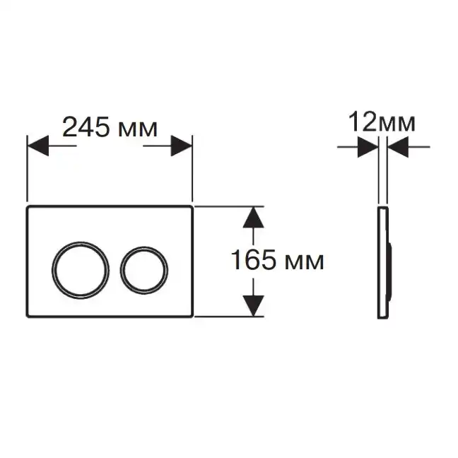 Унитаз с инсталляцией SET AQUATEK ПОЛАРИС-01-013 4в1 с тонким сиденьем микролифт и белой клавишей смыва фото 8