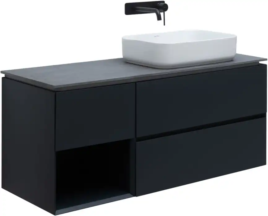 Тумба под раковину Allen Brau Infinity 120 1.21007.AM R антрацит матовый фото 1