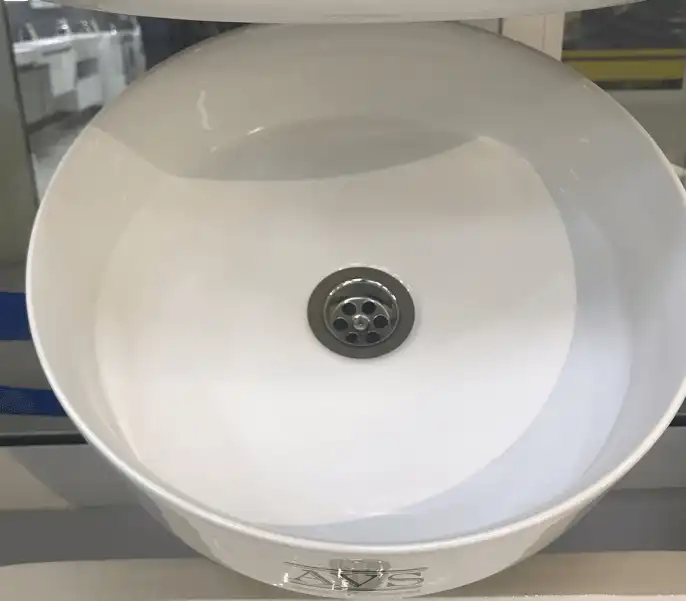 Раковина AVS Джули 36х36 белая фото 3