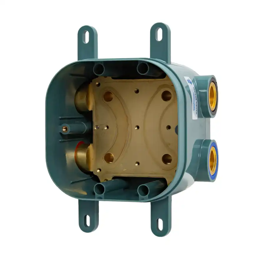 Встраиваемая душевая система AVS LUXURY 811-501-CR термостат, хром фото 4