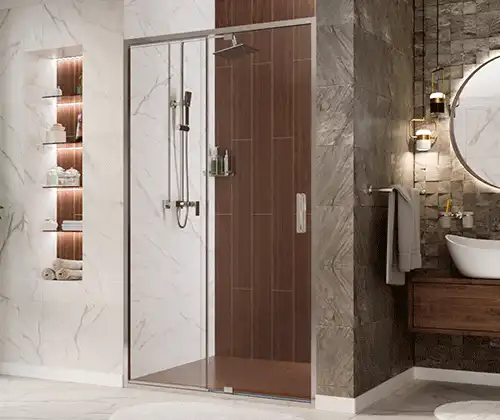 Душевой уголок WasserKRAFT Berkel 48P 120х80 48P25 профиль Хром стекло Прозрачное фото 4