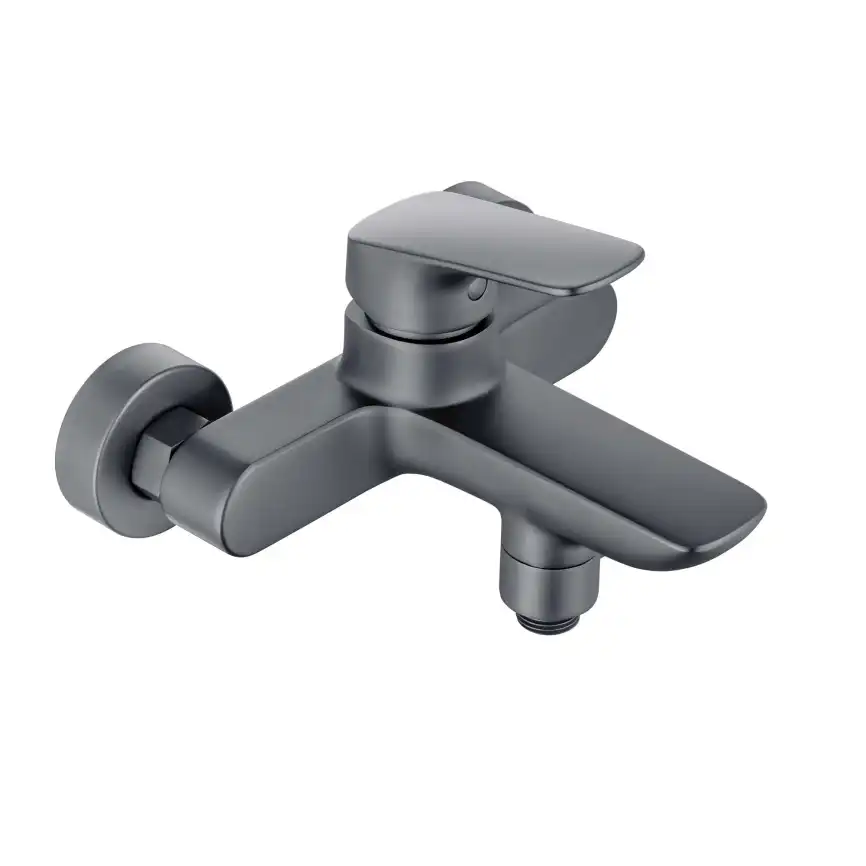 Смеситель для ванны Aquatek Вега AQ1040BGM, Оружейная сталь фото 1