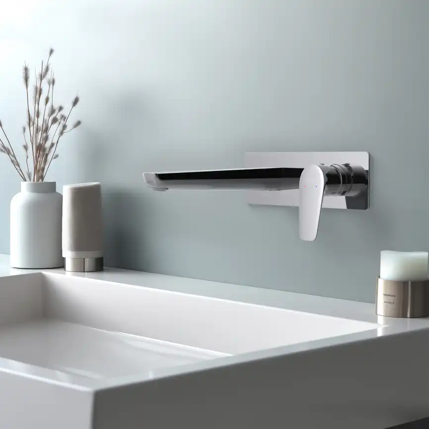 Смеситель для раковины Aquatek Бетта AQ1113CR встраиваемый, с внутренней частью, Хром фото 4