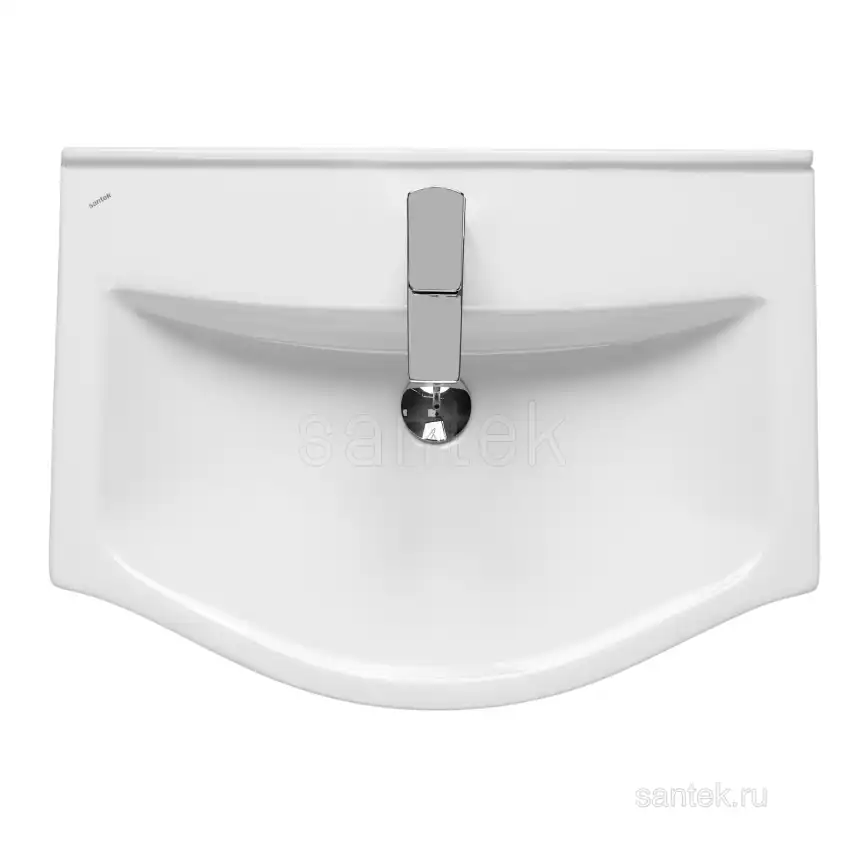 Раковина Santek Беверли 65 отверстие под смеситель 1WH302501 фото 3