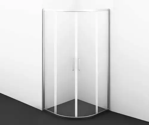 Душевой уголок WasserKRAFT Main 41S 90х90 41S01 профиль Хром стекло Прозрачное фото 1